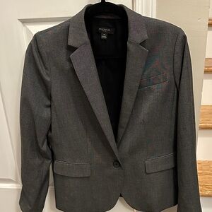 Ann Taylor Gray Women's Blazer - size P10